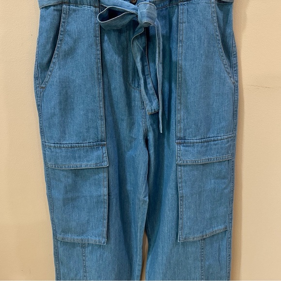 Sundance jumpsuit Chambray blue size 4 women - Picture 5 of 7